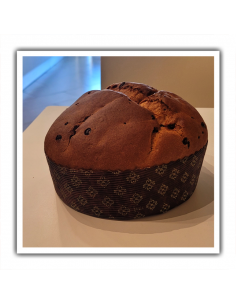 Panettone con gocce di cioccolato